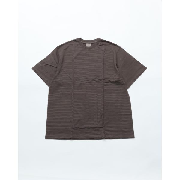 Yonetomi ヨネトミ GARMENT DYED BORDER T-SHIRT (Short S...