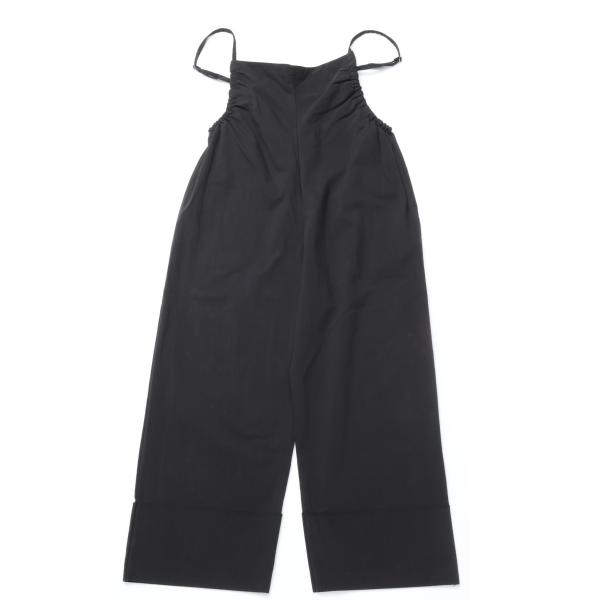 MEYAME / GATHERED ALL IN ONE BLACK メヤメ　オールインワン