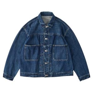 PORTER CLASSIC ポータークラシック　STEINBECK DENIM JACKET NAVY デニム ジャケット Gジャン