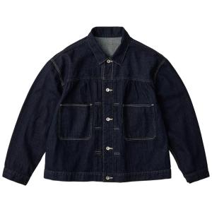 PORTER CLASSIC ポータークラシック STEINBECK DENIM JACKET -DARK NAVY- デニムジャケット Gジャン