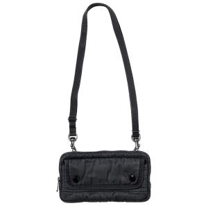 PORTER CLASSIC ポータークラシック SUPER NYLON WALLET POUCH BLACK スーパーナイロン ウォレット ポーチ