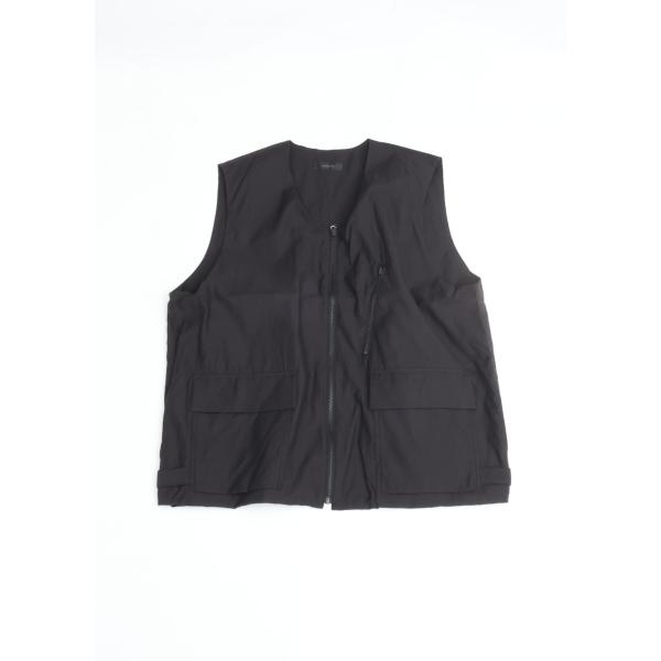 roundabout ラウンダバウト Fold Back Full-Zip Vest RA26SS-...