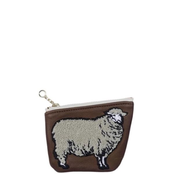 15％COUPON配布中　Riprap / COIN PURSE &quot;SHEEP&quot; BROWN リップ...