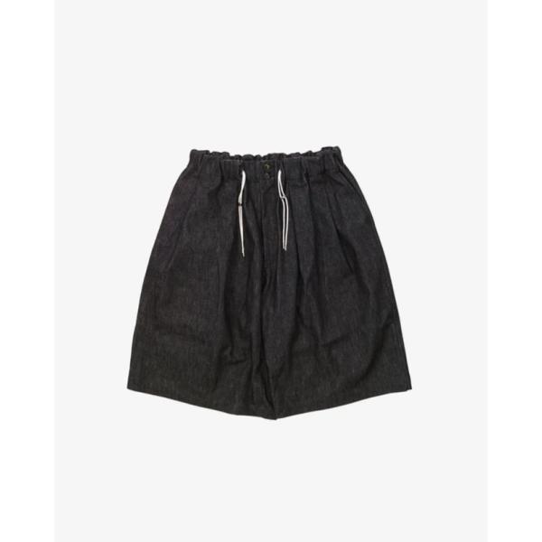 Sillage / circular short pants black denim one was...
