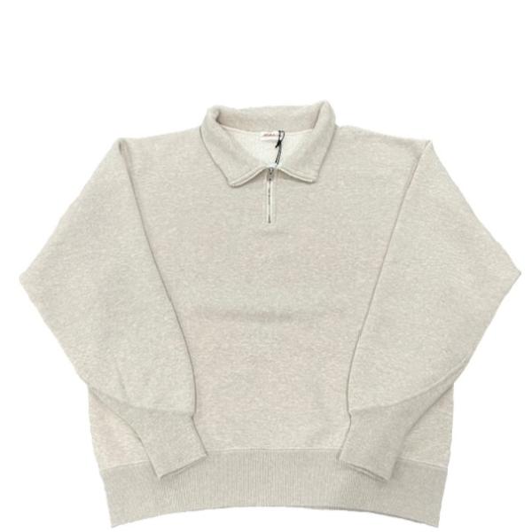 A.G.SPALDING&amp;BROS / HALF ZIP TRAINING SHIRTS NATUR...