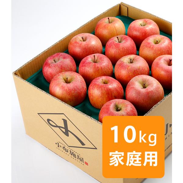 りんご サンふじ『風のいたずら』家庭用 約10kg /常温便 送料無料 長野 産地直送 フルーツ 果...