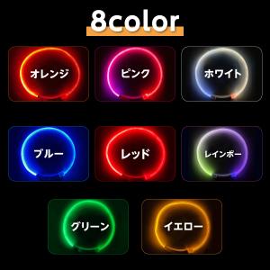 首輪 犬 おしゃれ 光る首輪 LED ライト ...の詳細画像1