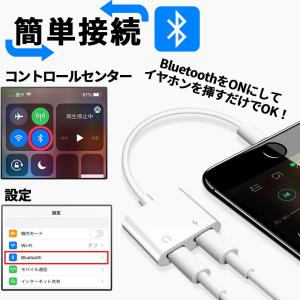 iPhone イヤホン 変換アダプタ 変換ケー...の詳細画像3