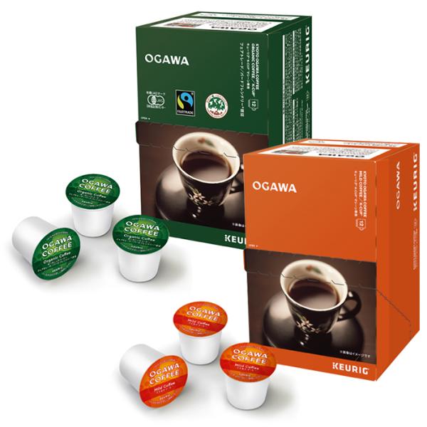 キューリグ カプセル Kカップ 小川珈琲 アソートセット（12杯分×2個）公式小川珈琲 コーヒー カ...