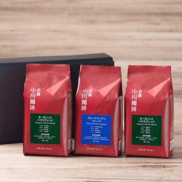 お歳暮 2025 ギフト コーヒー詰め合わせ 小川珈琲 オーガニック 有機珈琲 直営店レギュラーコー...