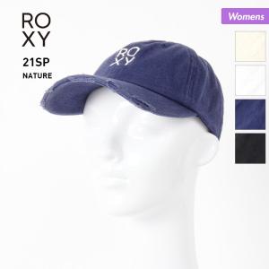 【SALE】 ROXY/ロキシー レディース キャップ 帽子 ぼうし 紫外線対策 サイズ調節可能 ダメージ加工 カジュアル 女性用 アウトドア RCP211322｜oc-sports