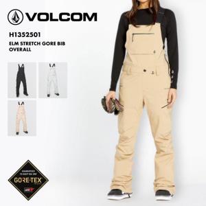 ボルコム スノー ビブパンツ レディース GORE-TEX ゴアテックス スノーパンツ つなぎ ベンチレーション付き スノーボード スキー スノボウェア H1352501 VOLCOM
