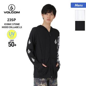 VOLCOM/ボルコム メンズ 長袖 ラッシュガード パーカー ラッシュパーカー ジップアップ UVカット 速乾 水着 ビーチ 海水浴 プール A9312203｜oc-sports