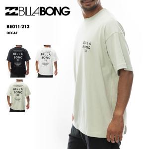 BILLABONG/ビラボン メンズ Tシャツ DECAF 2024 SPRING 半袖 ティーシャツ クルーネック オシャレ コットン 新作 ロゴ ブランド BE011-213の商品画像