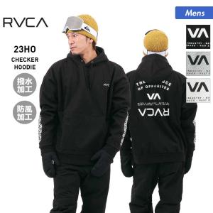 RVCA/ルーカ メンズ 撥水パーカー BD042-048 防風 防寒 フード付 スノーボード スキー 裏起毛 男性用 ブランド｜oc-sports