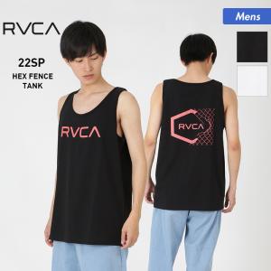 RVCA/ルーカ メンズ タンクトップ ノースリーブ ノースリーブ ランニング バックプリント スポーツウェア インナー BC041-359｜oc-sports