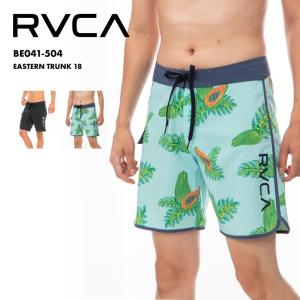 RVCA/ルーカ メンズ サーフパンツ EASTERN TRUNK 18 ボードショーツ 水陸両用 ウエスト  サイドスリット 海パン プール BE041-504｜oc-sports