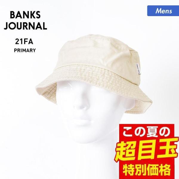 【SALE】 BANKS JOURNAL/バンクスジャーナル メンズ バケットハット 帽子 コットン...