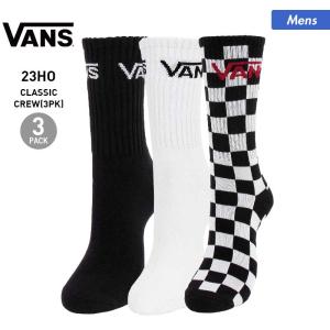 VANS/バンズ メンズ ソックス VN000F0XY28 靴下 3足セット 3P ワンポイント 男性用 ブランド｜oc-sports