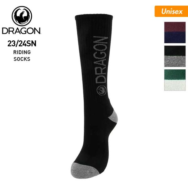 DRAGON/ドラゴン メンズ＆レディース スノーソックス RIDING SOCKS 靴下 スノーボ...