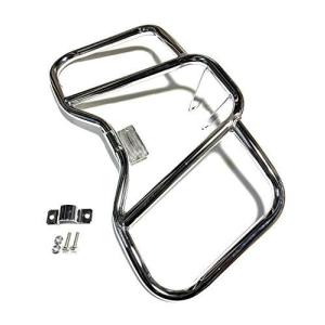 スズキ 用 エンジンガード バンパー シルバー メッキ