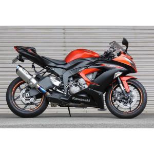 カワサキ ZX-6R(19-21)/(13-16)ナサート Evolution TypeII スリップオンマフラー クリアチタン BEET ビート 0222-KC8-50｜occrooms