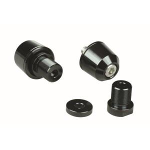 在庫有り POSH ポッシュ ソリッドバーエンドカワサキ純正ハンドルM17タイプ ブラック ZX-1...