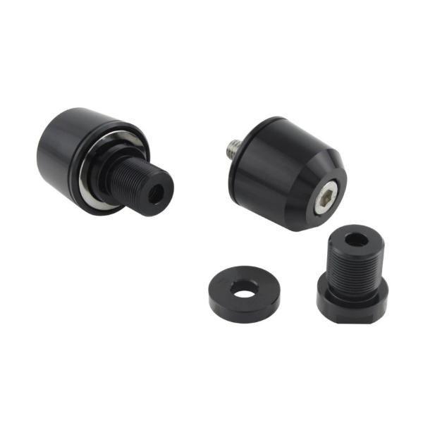 在庫有り POSH ポッシュ ミドルウェイトバーエンドカワサキ純正ハンドルM17タイプ ブラック Z...