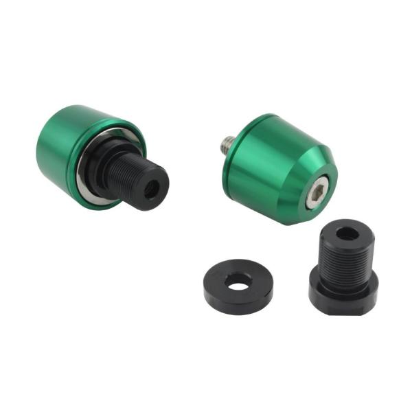 要納期確認 POSH ポッシュ ミドルウェイトバーエンドカワサキ純正ハンドルM17タイプ ダークグリ...