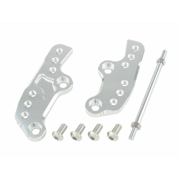 在庫有り POSH Faith ポッシュ フェイス ステップアッププレート シルバー NINJA25...