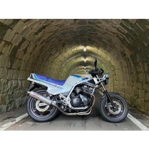 プリティ― HONDA CBR400F 紀の国屋 45π 分割式 4-2-1管 黒 マフラー