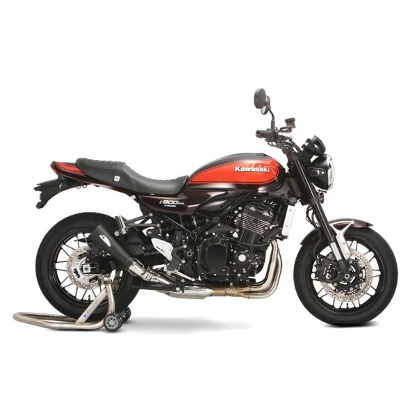 Z900RS (車検対応) STPスリップオン／スチール製ショートメガホンサイレンサー  ケーファク...