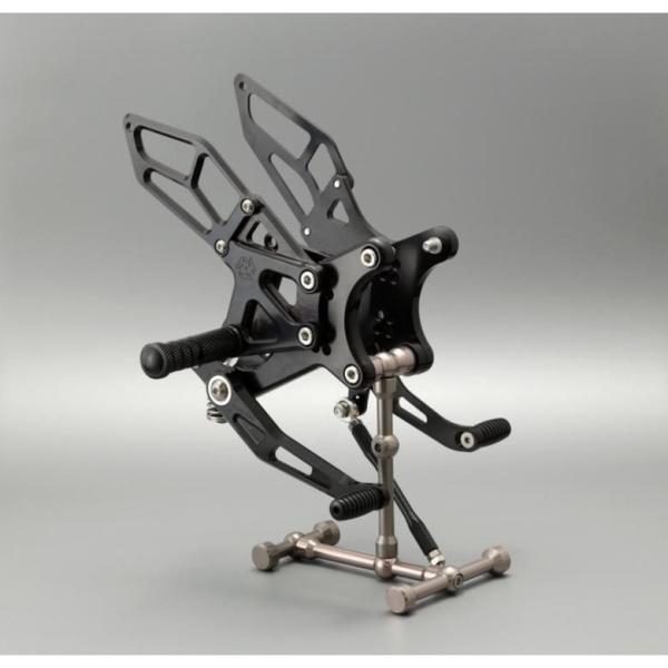 Z900RS、Z900RS CAFE ライディングステップ バックステップ スーパーブラック 4ポジ...