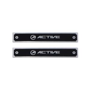 要納期確認 ACTIVE アクティブ ACTIVE サブフレーム用メタルステッカー(2枚入) 199...