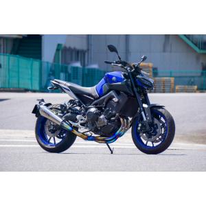 MT-09(17-) /XSR900(18-) マフラー TT-Formula RS+PRO フルチタン 3-1 OVER オーヴァー 25-451-12｜occrooms