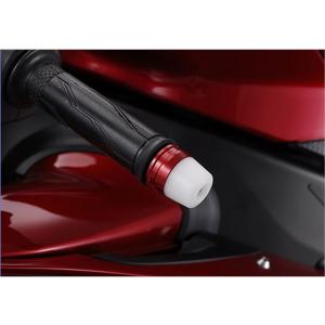 アグラス バーエンド／2ピース チタン／ホワイト YZF-R1 07-10 (301-269-000...