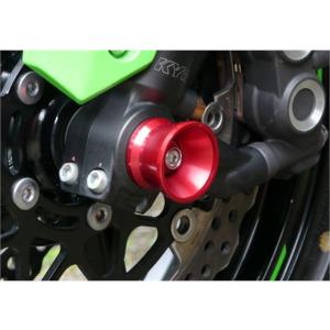 アグラス Fアクスルプロテクター ファンネル ブルー アルミ ZX-10R 08 (344-478-...