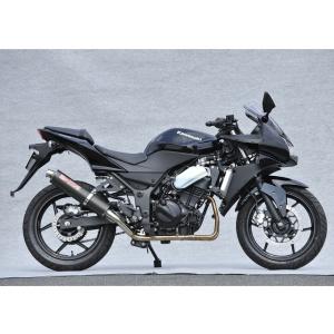 Yamamoto ヤマモトレーシング マフラー NINJA250R SUS2-1 UP-TYPE カ...