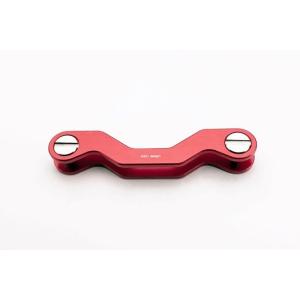 GILD DESIGN ギルドデザイン 削り出しキーオーガナイザー S curve レッド GK-4...