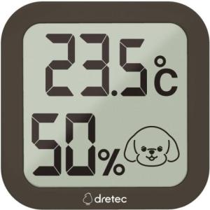 dretec ドリテック ペット用温湿度計  O-443DBRPT｜OCCroom’sヤフー店