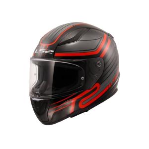 外部倉庫在庫有り LS2 エルエスツー ヘルメット RAPID II CIRCUIT ブラック レッ...