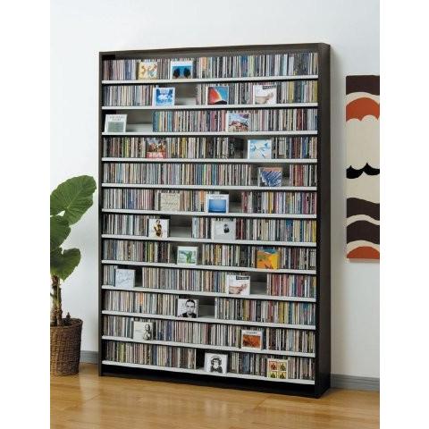AUX オークス CD/DVDラック ダーク 正規品 CS1668D