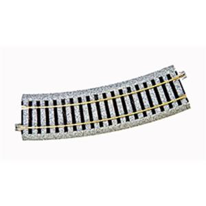 在庫有り 正規品 KATO カトー HOゲージ (HO)曲線線路 R370-22.5° (4本入) ...