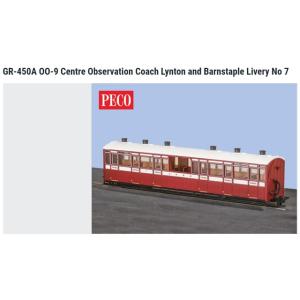 正規品 KATO カトー code80 OO-9 ＆B鉄道 展望車 インディアンレッド 7 PECO...