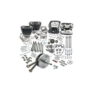 S&S Cycle エスアンドエスサイクル 124 ホットセットアップキット W.BLK TC88 バランサー付エンジン 900-0565