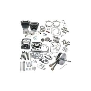 S&S Cycle エスアンドエスサイクル 124 ホットセットアップキット W.BLK TC 07-17 900-0568