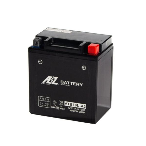 AZ AZ バッテリー AZ 2輪バッテリー液入充済 - ATB10L-A2-SMF