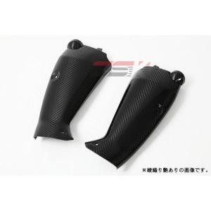YAMAHA YZF-R1 2009-2014 エアダクトカバー 左右セット (平織り艶消し)  S...