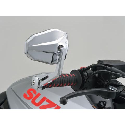 在庫有り 当日発送 DAYTONA デイトナ HIGHSIDER バーエンドミラー ステルス X6 ...