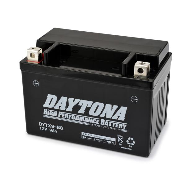 在庫有り DAYTONA デイトナ ハイパフォーマンスバッテリー DYTX9-BS 92882